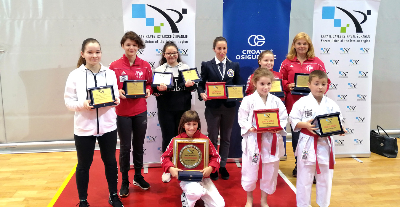 Dodijeljena priznanja Karate saveza Istarske županije, Marija sportašica godine