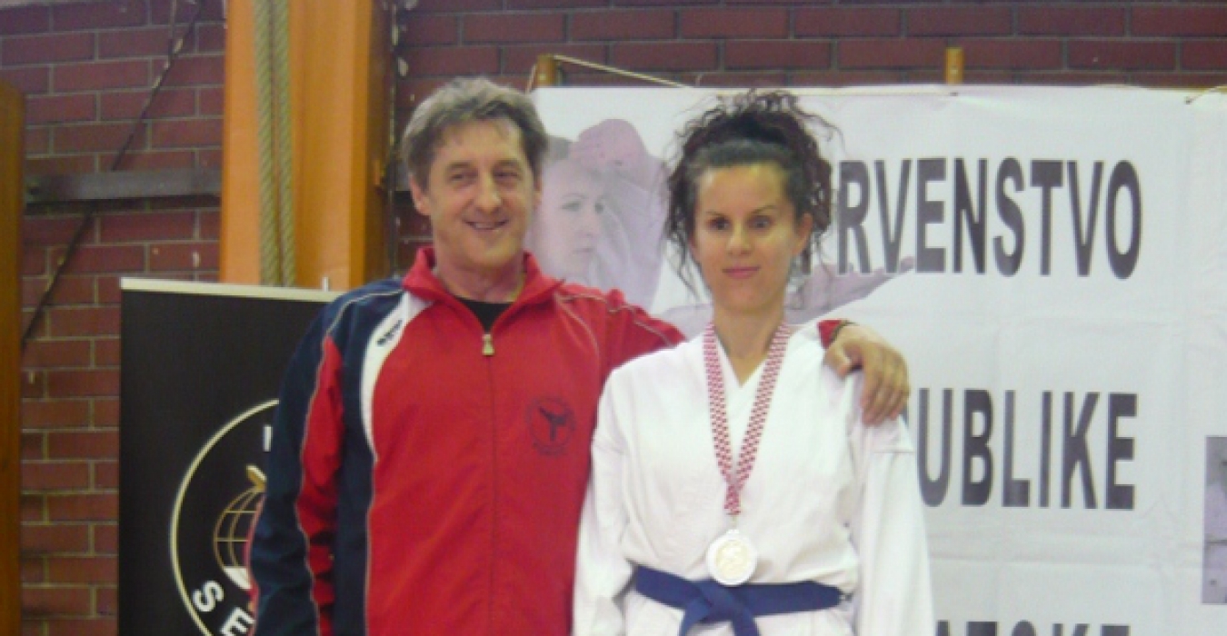 Marina Radošić srebrna na prvenstvu Hrvatske u katama