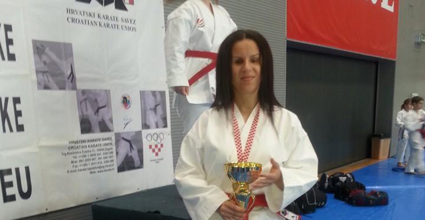 Marina zlatna na Prvenstvu Hrvatske u katama