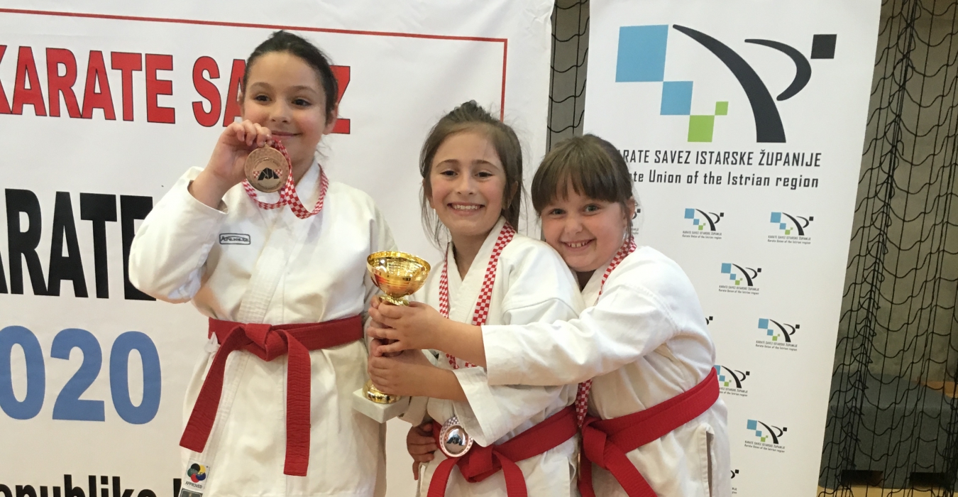 Tri medalje s Prvenstva Hrvatske