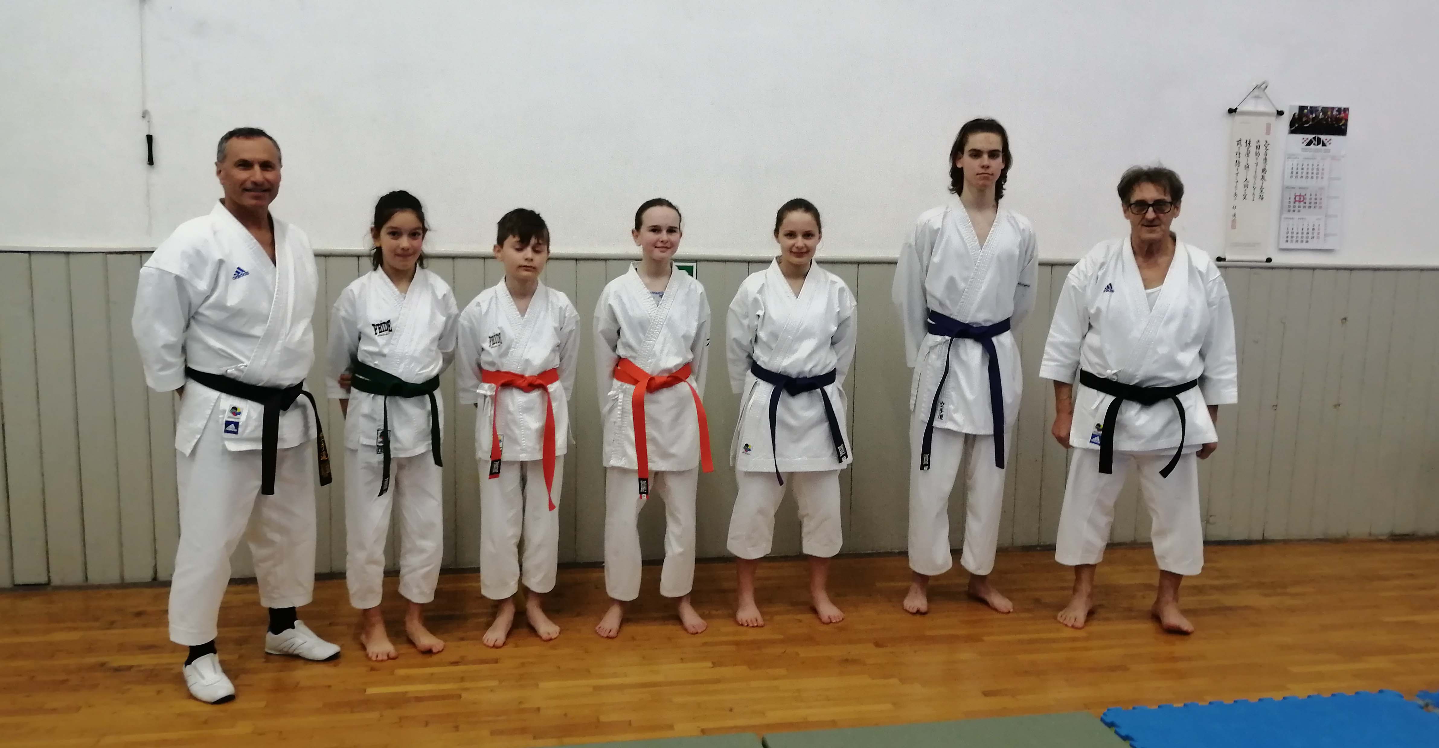 Održali smo polaganje za učenička karate zvanja