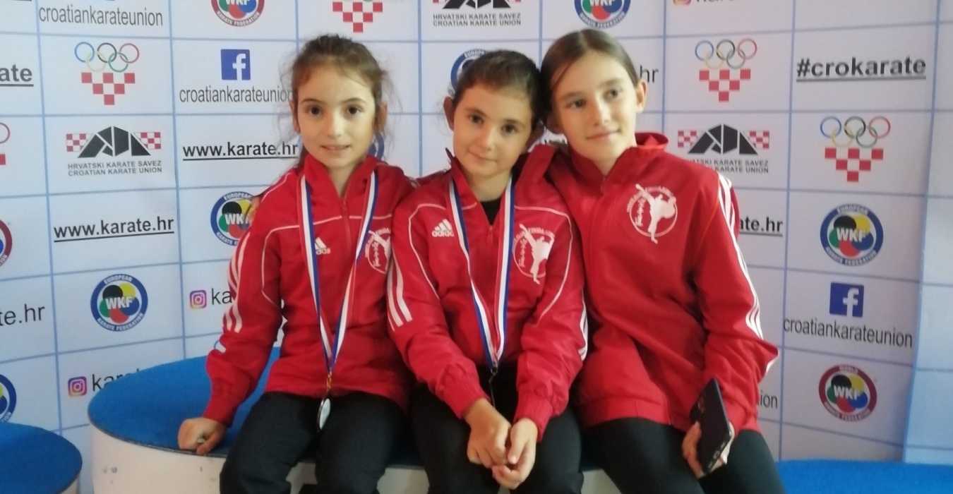 Mladi karatisti Karate kluba Finida osvojili pet medalja na Otvorenom prvenstvu Hrvatske u Rijeci