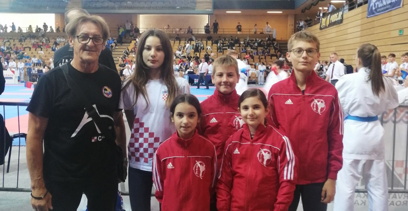 Karate klub Finida osvojio četiri medalje na Otvorenom prvenstvu Hrvatske u Rijeci