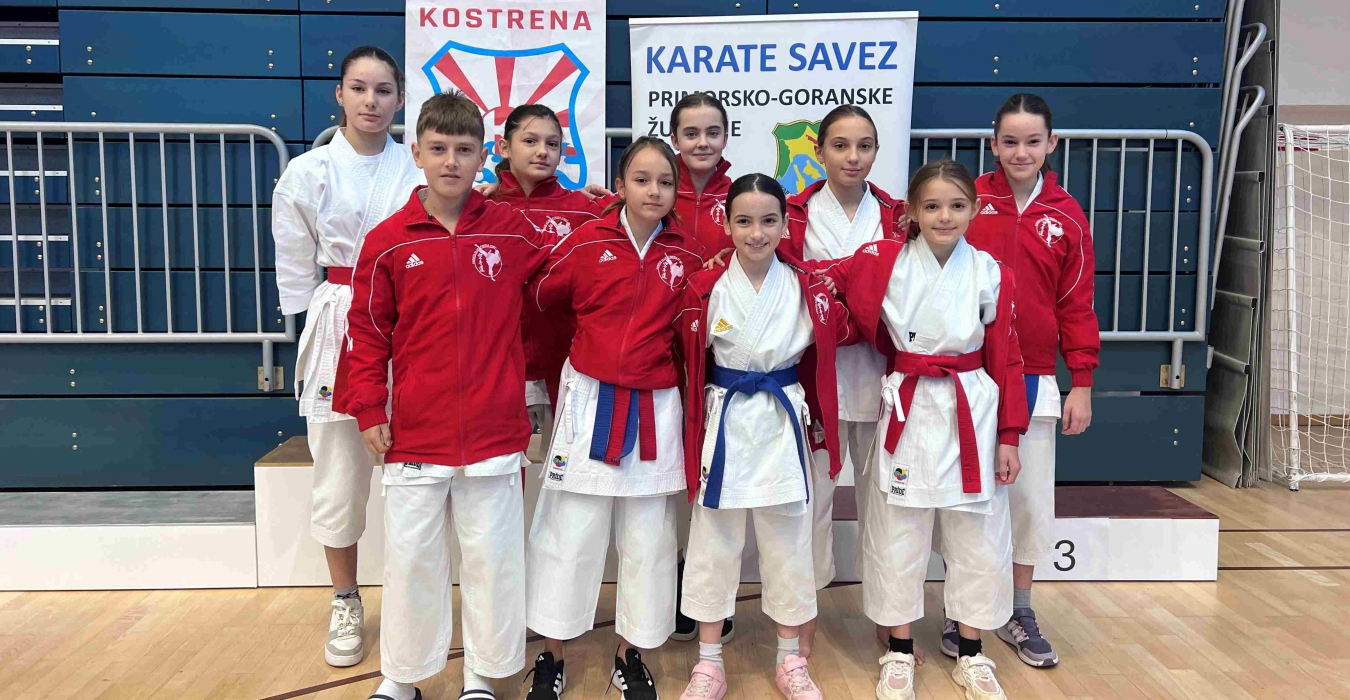 Odličan nastup Finidinih natjecatelja na karate turniru u Kostreni