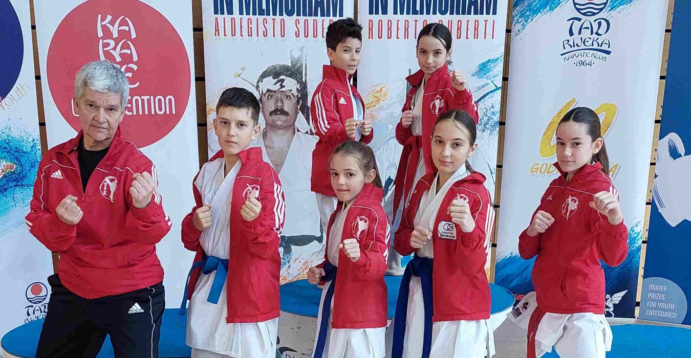 Finidi 2.mjesto u katama na TAD CUP-u međunarodnom karate turniru u Rijeci