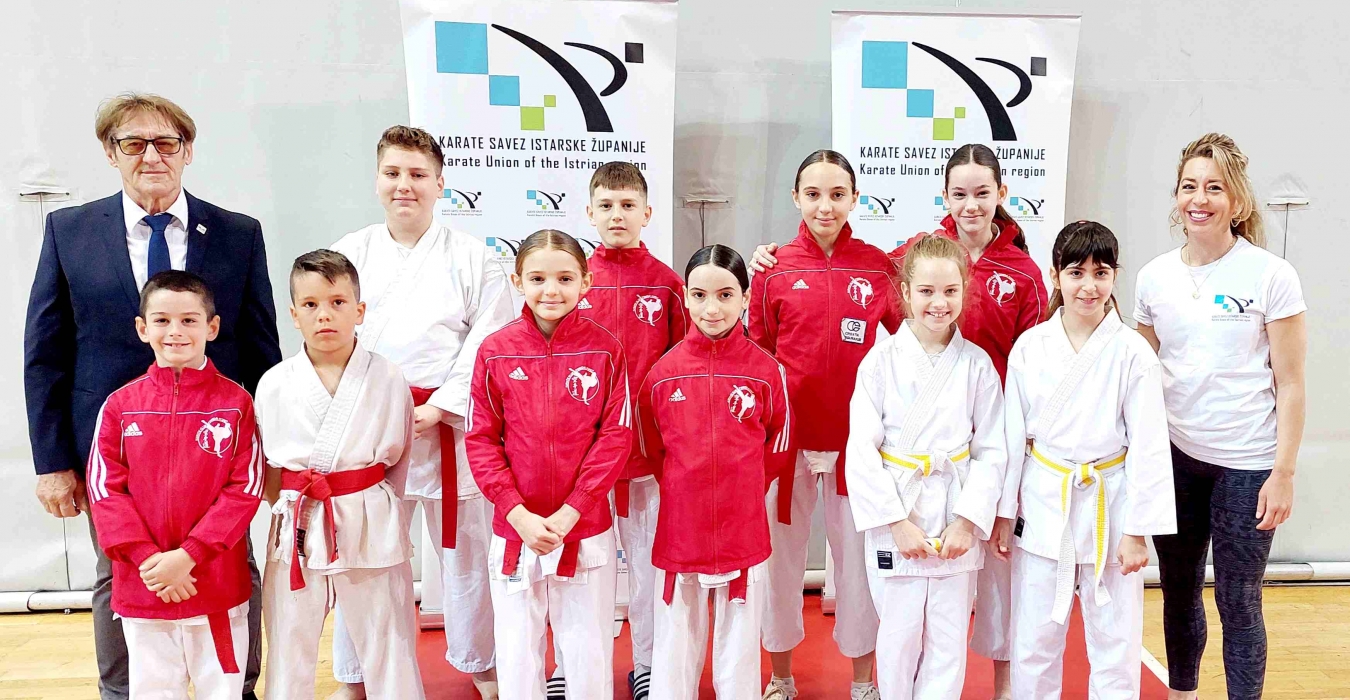 Održano 1. kolo Županijske karate lige u borbama