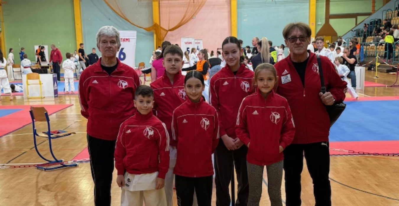 Karate klub Finida u Postojni osvojio četiri zlatne i jednu brončanu medalju